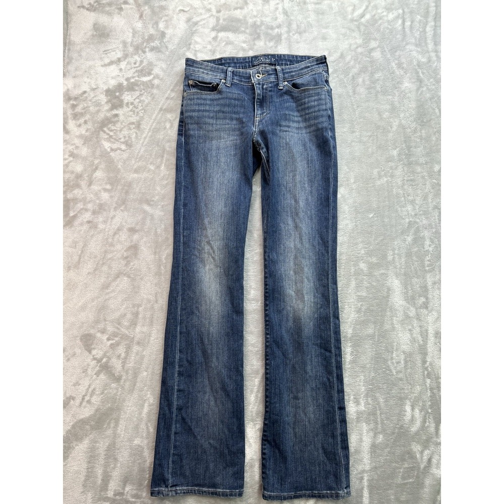 Lucky Brand Jeans Women Sz 4/27R Sweet Boot Western Cowgirl Rodeo Whiskered Boho